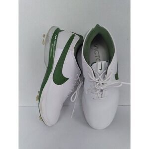Nike Golf Shoes Victory Tour 3 Spiked White Green Comfort‎ Size (See Pics)